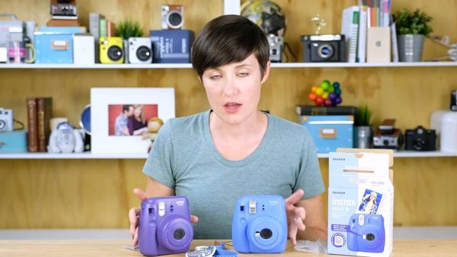 Fuji Instax Mini 9 vs. Fuji Instax Mini 8 Instant Film Camera Comparison смотреть онлайн