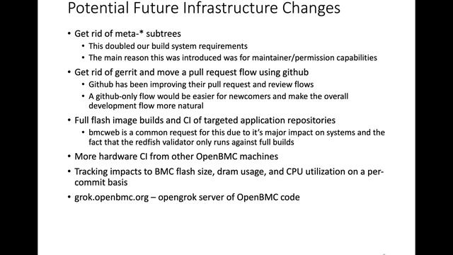 OpenBMC Infrastructure