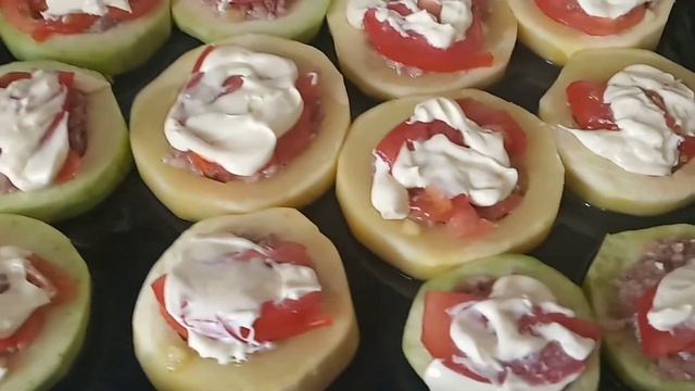 КАБАЧКИ ФАРШИРОВАННЫЕ Запечённые в духовке смотреть онлайн