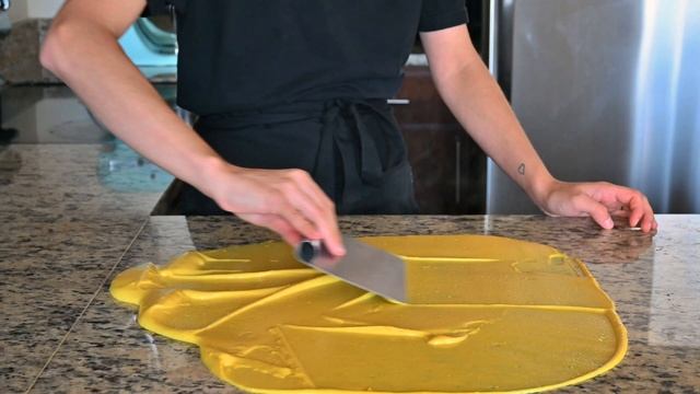 Рецепт Кхандви — индийской закуски из нутовой муки