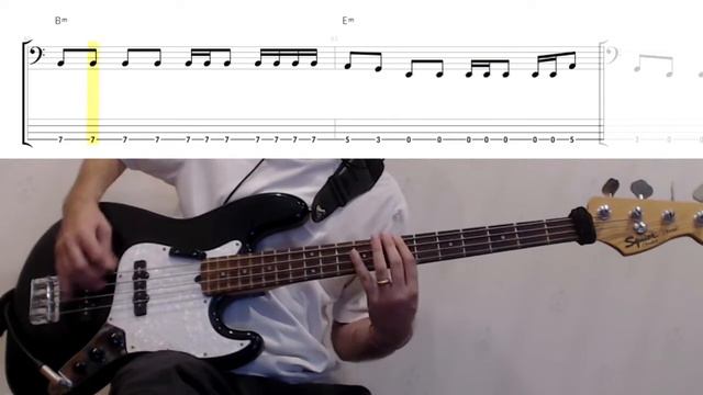 Du Hast by Rammstein - Bass Cover (tablature & notation included)