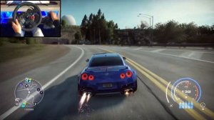 NFS HEAT NISSAN GTR - DRIFT - Logitech g29 gameplay