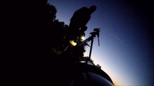 Mise en station telescope fish eyes go-pro