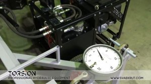 Гидровращатель Мкр = 4300 Нм. Сваекрут Торсион.