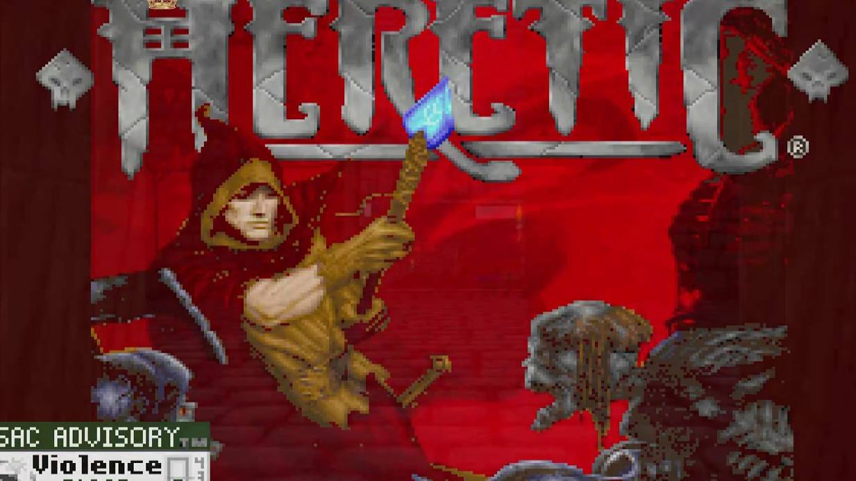 Heretic (1994) на Doomsday engine (установка, настройка, игра) shadow of the serpent riders