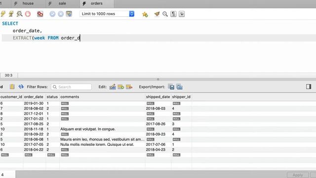 MySQL Practice: Extract Week, Quarter смотреть онлайн