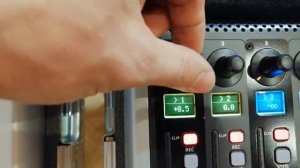 Behringer X-Touch - Проверка работы энкодеров на посылах
