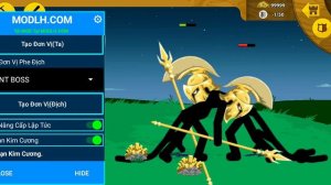 Stick War Legacy мод на золотой скин