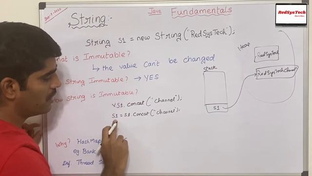 # 60 string is immutable in java | why string is immutable in java | immutable | String is Immutabl