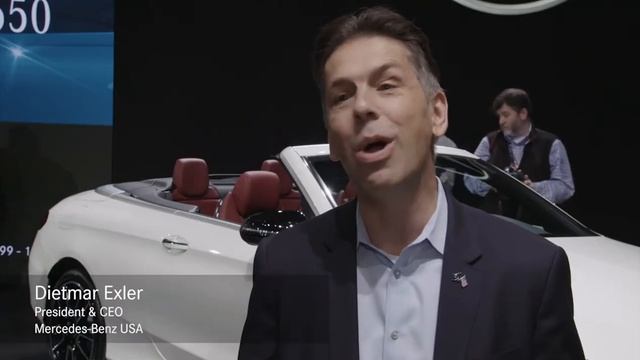 2019 Mercedes-Benz C-Class Cabriolet at the New York Auto Show смотреть онлайн