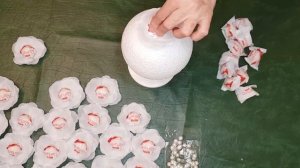 Букет из рафаэлло - отличный подарок на праздник!