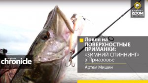 Ловля щуки на поверхностные приманки: 'зимний спиннинг' в Приазовье. Артем Мишин. Anglers Chronicle.
