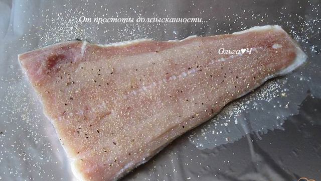 Горбуша под луковой шубкой