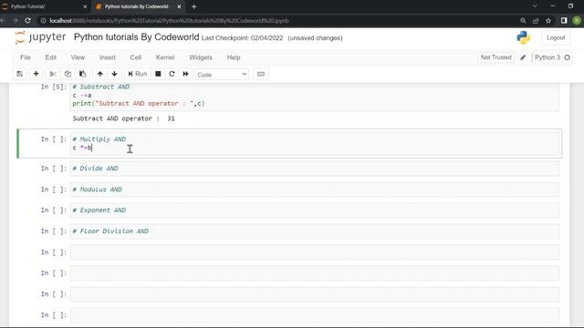 Python Assignment Operators #6