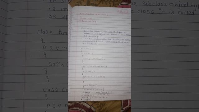 Non-primitive Types Casting in Java#Lect 8 @Amolknowledge2595 смотреть онлайн