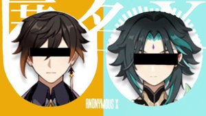 PinocchioP - Anonymous M (Xiao, Zhongli AI cover)