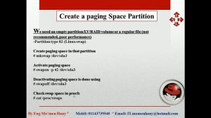 9 Memory Management RHCE Administration II By Engineer Momen Hany - Arabic