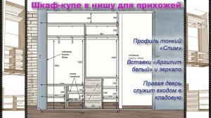 Обзор шкафа-купе. 291-а. 2019