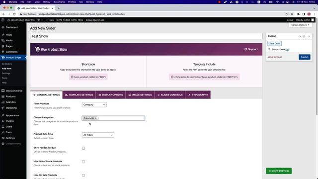 Woo Product Slider Pro - How to filter and display products from taxonomy (Category and Tags) смотреть онлайн