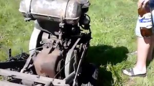 Самодельный мотоблок с двигателем ЗИД-4.5