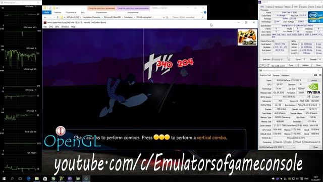 XENIA Xbox 360 Emulator - Naruto: The Broken Bond (2008). Ingame. Vulkan / OpenGL. Test #3 смотреть онлайн