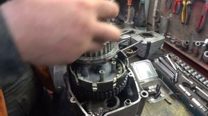 Дефектовка мотора мотоцикла Ява 638 после реставрации (Jawa 638)