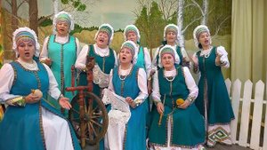 Вокальный ансамбль "Рябинушка". Песня "А я млада не пряха"
