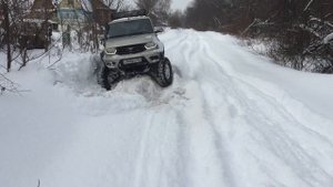 УАЗ патриот на мостах унимог ПРЕТ !!!! Понравилось ? Ставь лайк и пиши коммент !