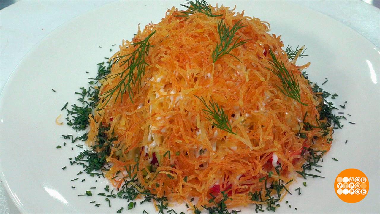 "Муравейник" из картошки. Доброе утро. Фрагмент выпуска от 12.01.2023