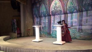 Спектакль "По следам снежной королевы" в театре «Уголок дедушки Дурова». 2015-16. 1 отд.