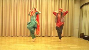 народный танец | Пенджаб | Индия | Бхангра | Ухли Вич Дана | Екатерина | Александра | Таранг Москва
