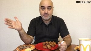 ОБЖОР и ВЫЗОВ!!! 30 КРЫЛЬЕВ ОТ McDONALD`S!!! Жру.ру#118