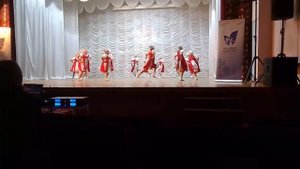 Детский хореографический ансамбль "Арабэск". 
Танец "Сени, мои сени"