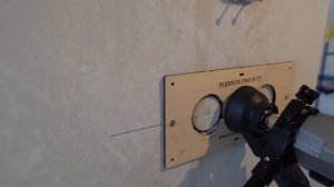 Как установить подрозетник в бетонную стену быстро . Алмазное бурение