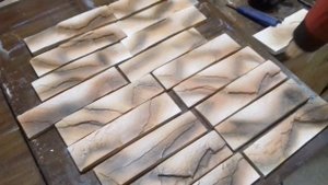 Как быстро сушить гипсовую плитку!! Быстрый способ....