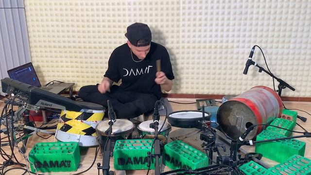 Damat Drummer EPIC 30 Minute Drum Jam