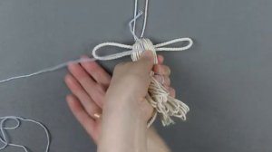 DIY ANGEL MACRAMÉ DOLL EASY CHRISTMAS ORNAMENT TUTORIAL