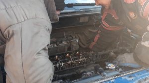 MITSUBISHI OUTLANDER 2.4 (2003 г.) замена клапанов