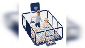 🌈 Игры для детей 🦊 Детский игровой манеж с баскетбольной площадкой 🦋 Рекомендации детских товаров 🦅