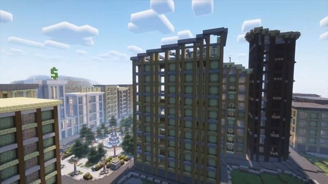 Город FunCity | Minecraft Постройка смотреть онлайн