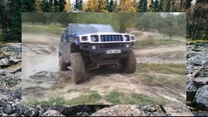 #230. Hummer H2 преодолевают грязь