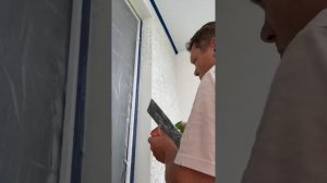 Гротто из цементной шпатлевки на лоджии