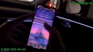 Подсветка салона на Lexus RX