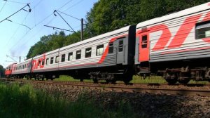 ТЭП70-0347 Москва - Калининград / TEP70-0347 Moscow - Kaliningrad