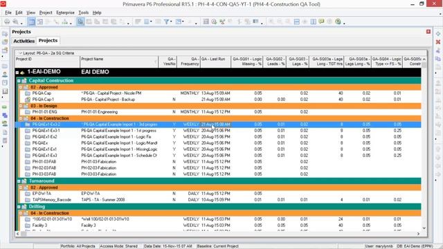 P6-QA Tool Overview - Primavera Process & Schedule Validation смотреть онлайн