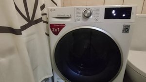 ОТЖИМ  стиральной машины LG FM2U2HDM1N c сушкой/2 года эксплуатации.