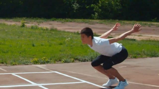 ВФСК "ГТО" - Прыжок в длину с места толчком двумя ногами. смотреть онлайн