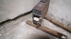 Походная мини печь в палатку.