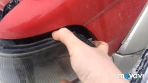 Снятие габарита Мицубиси челенджер