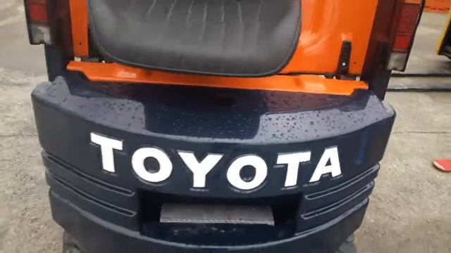 Вилочный погрузчик Toyota 5FG10 смотреть онлайн